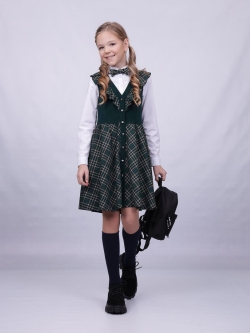 Школьный сарафан Рио комби (ШФ-2145)