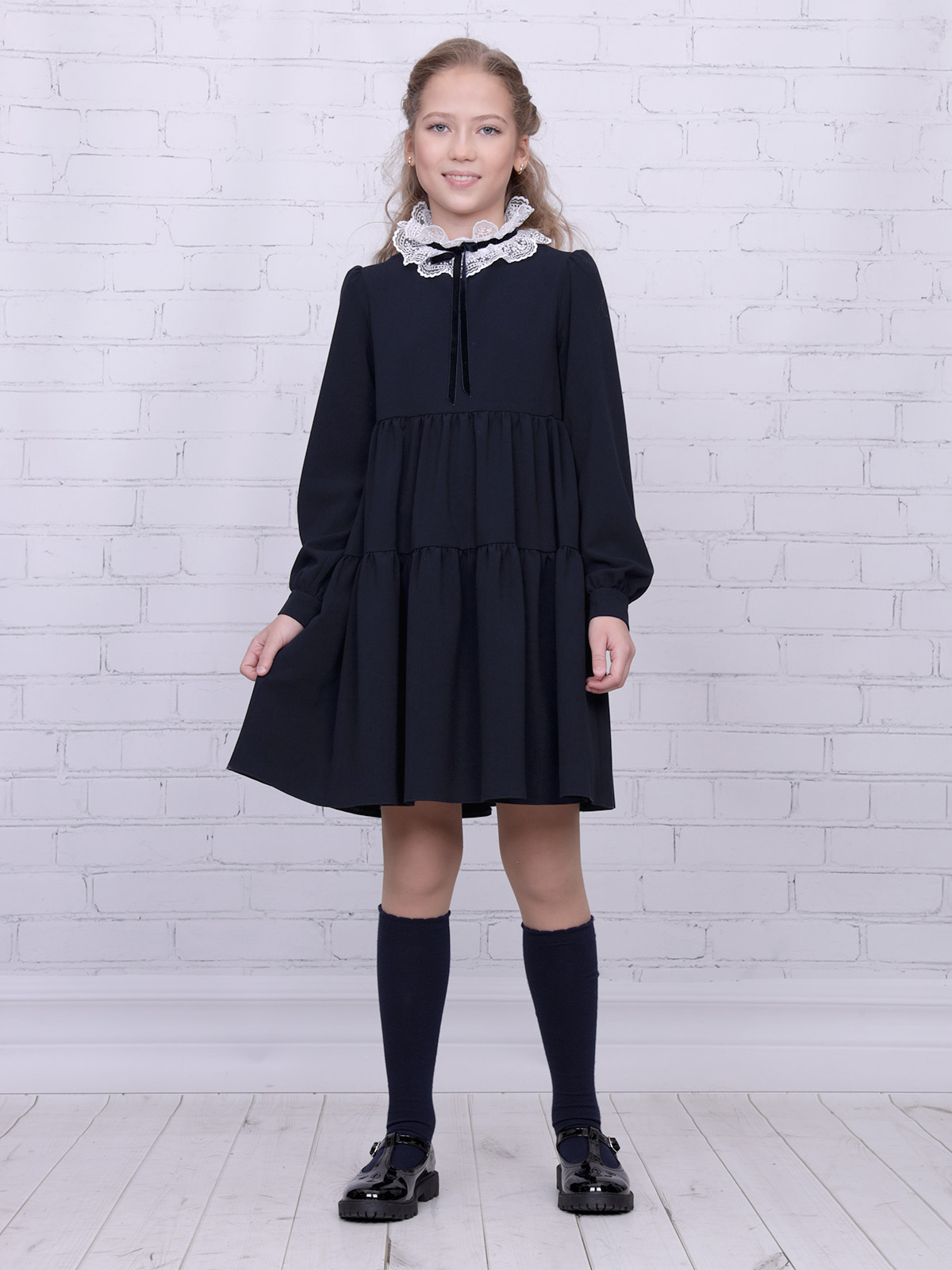 Школьное платье Ностальжи (ШФ-2146)
