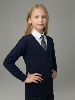 Вязаный кардиган для девочки Ирина (ШФ-982/1)