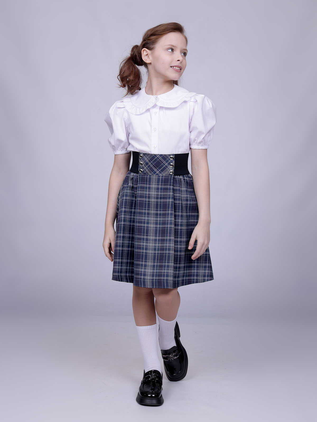 Школьная юбка Рио комби (ШФ-2369)