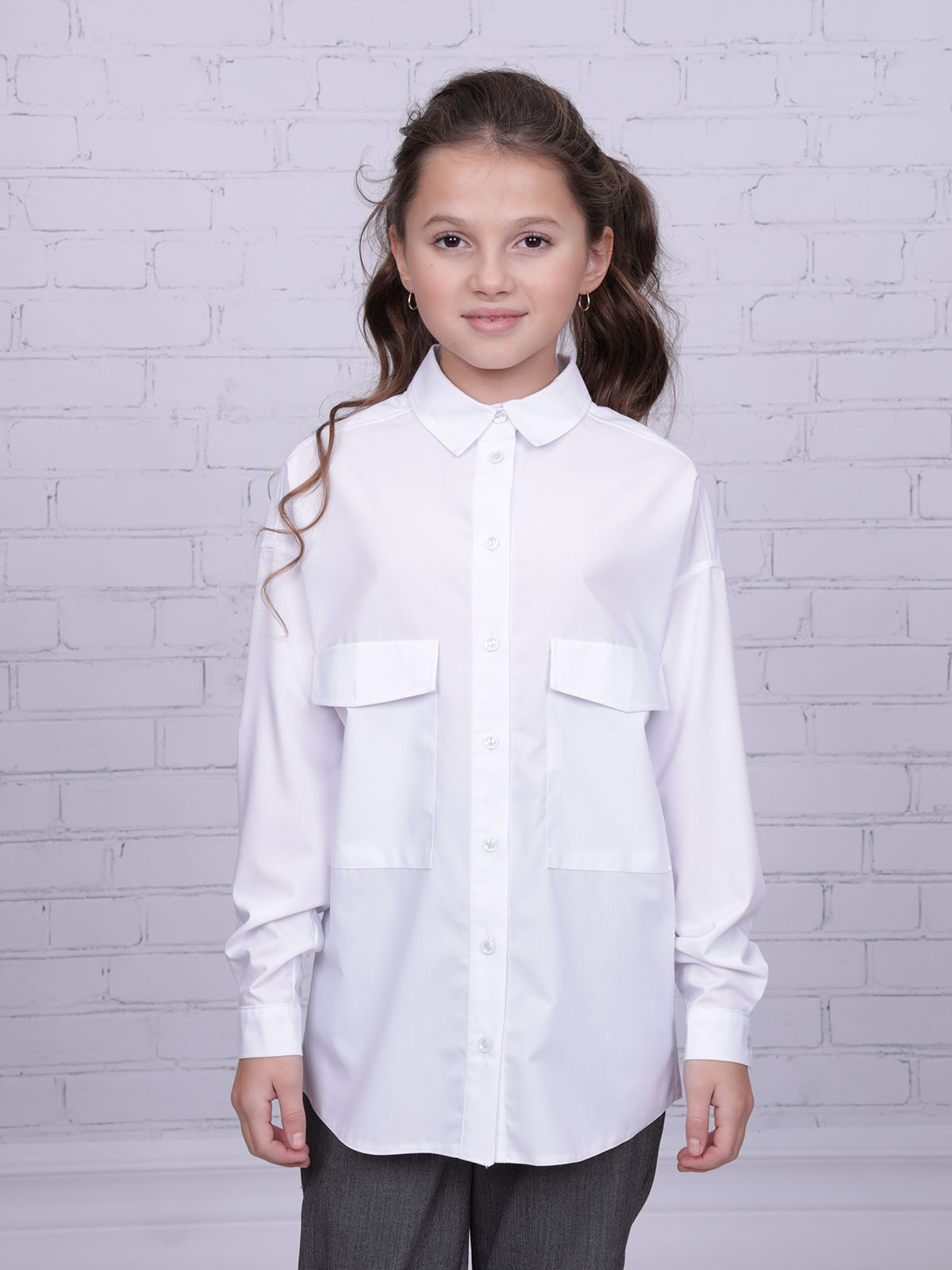 Блузка для девочки Искра (ШФ-2084)