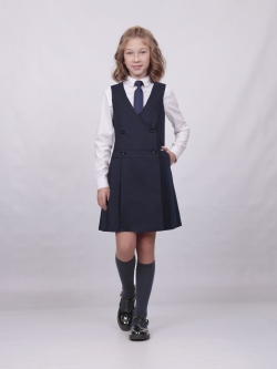 Школьный сарафан Сапфир (ШФ-1886)