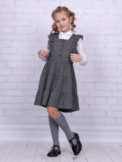Школьный сарафан Кембридж (ШФ-2128)