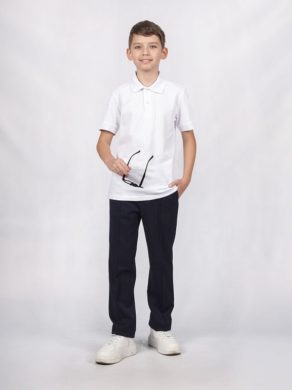 Спортивная футболка-поло для мальчика (ШФ-1378)