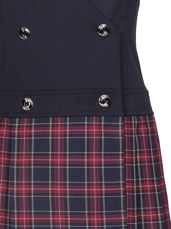 Школьный сарафан Рио комби Виктория (ШФ-1807)