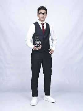 Брюки для мальчика Slim Fit Президент (ШФ-870)