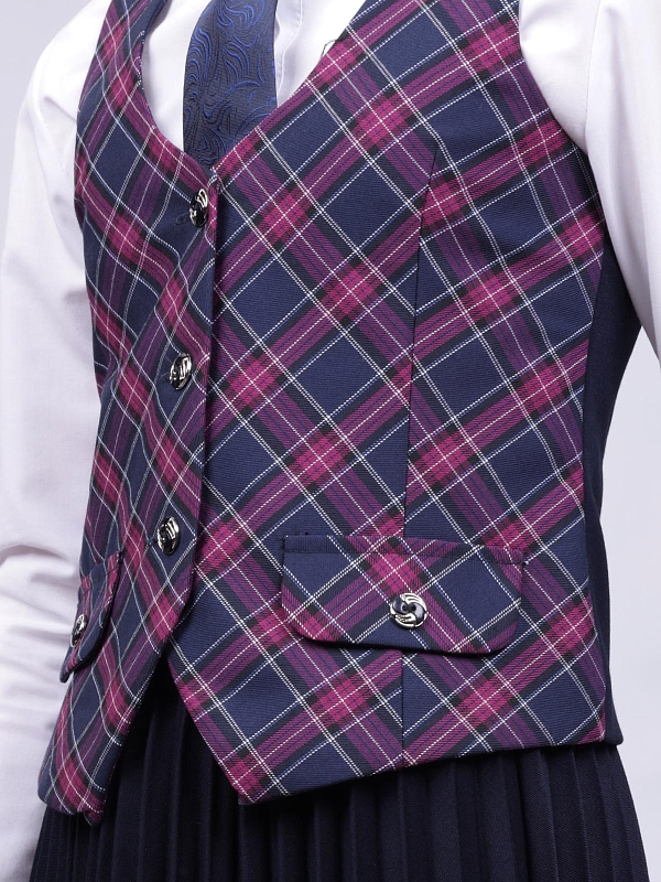 Жилет для девочки Рио комби Виктория (ШФ-1119)