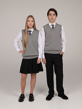 Вязаный жилет UNI Универ (ШФ-916/1)