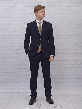 Брюки для мальчика Slim Fit Ломоносов (ШФ-1601)