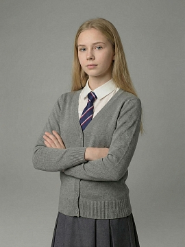 Вязаный кардиган для девочки Ирина (ШФ-982/1)