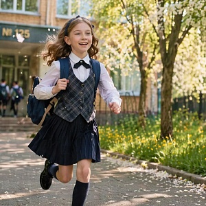 Темно-синий против черного: почему родители в Санкт-Петербурге все чаще выбирают синюю форму