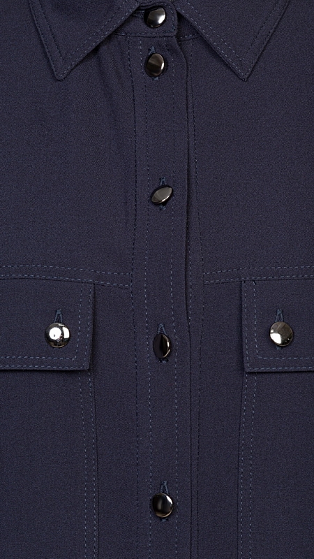 Школьное платье-рубашка Ностальжи (ШФ-1382)