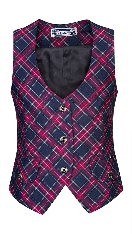 Жилет для девочки Рио комби Виктория (ШФ-1119)