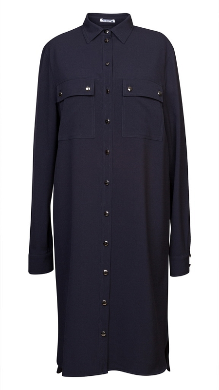 Школьное платье-рубашка Ностальжи (ШФ-1382)