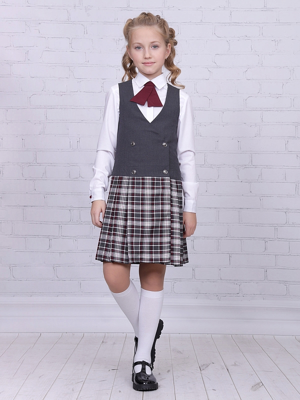 Сарафан для школы Нева (ШФ-1807)