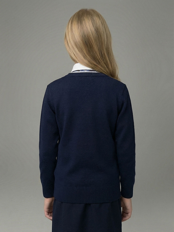 Вязаный кардиган для девочки Ирина (ШФ-982/1)