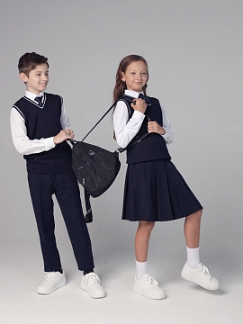 Вязаный жилет UNI Макс ШФ-1258