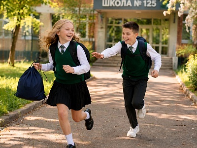 Лекарство от петербургской серости: почему психологи советуют глубокий зеленый для школьной формы