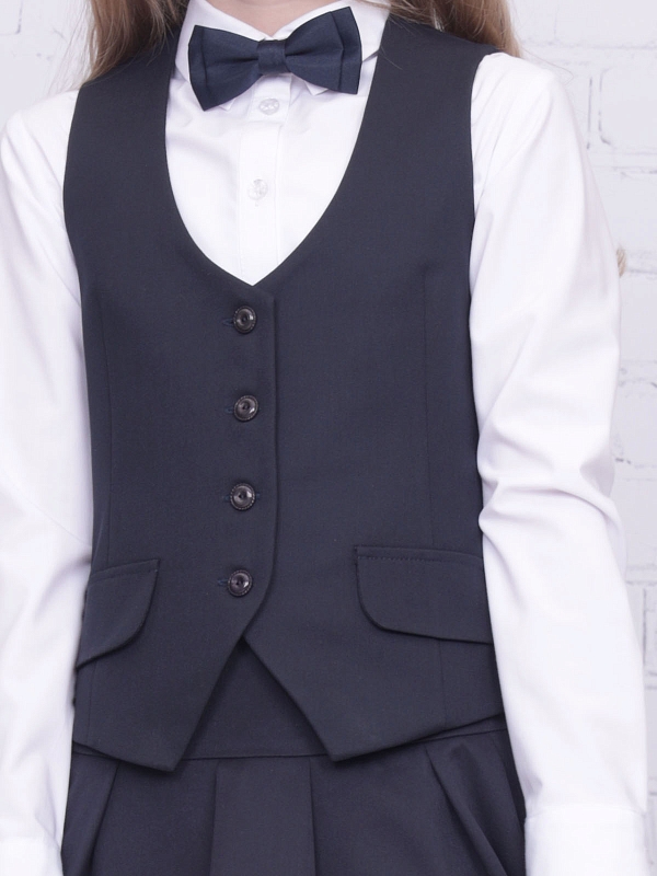 Жилет для девочки Сапфир ШФ-1562