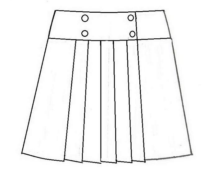 Школьная юбка Рио (ШФ-1375)