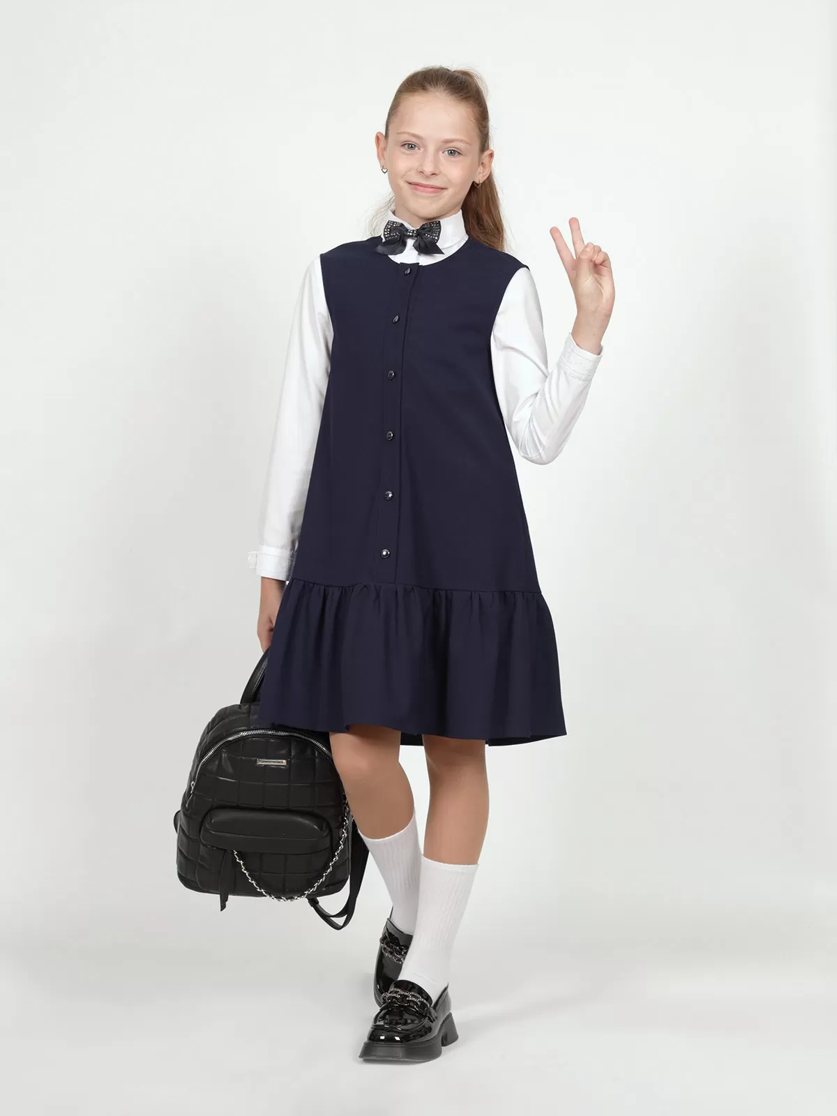 Школьный сарафан Одиссея (ШФ-2416)