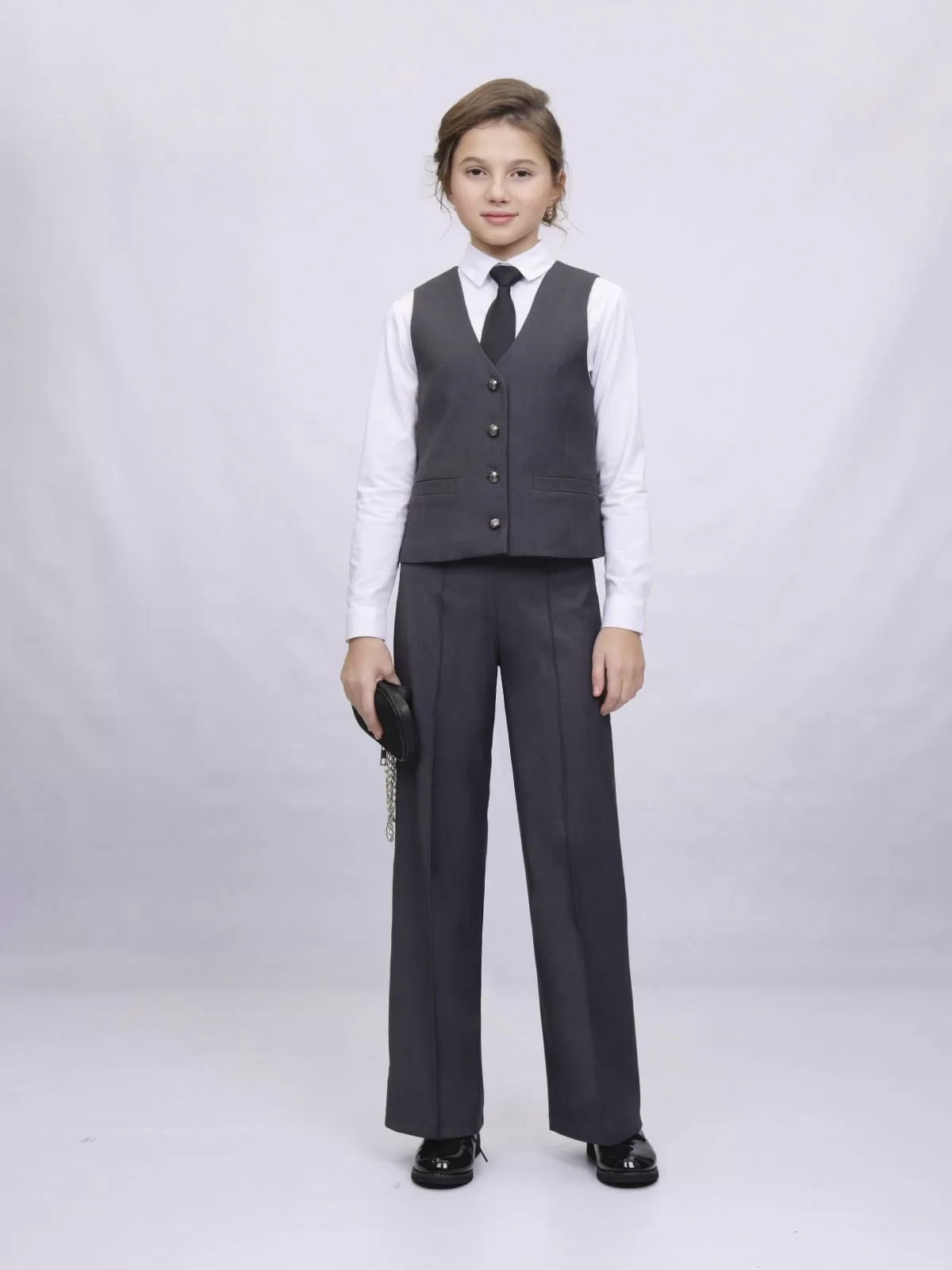 Жилет для девочки Престиж (ШФ-2243)