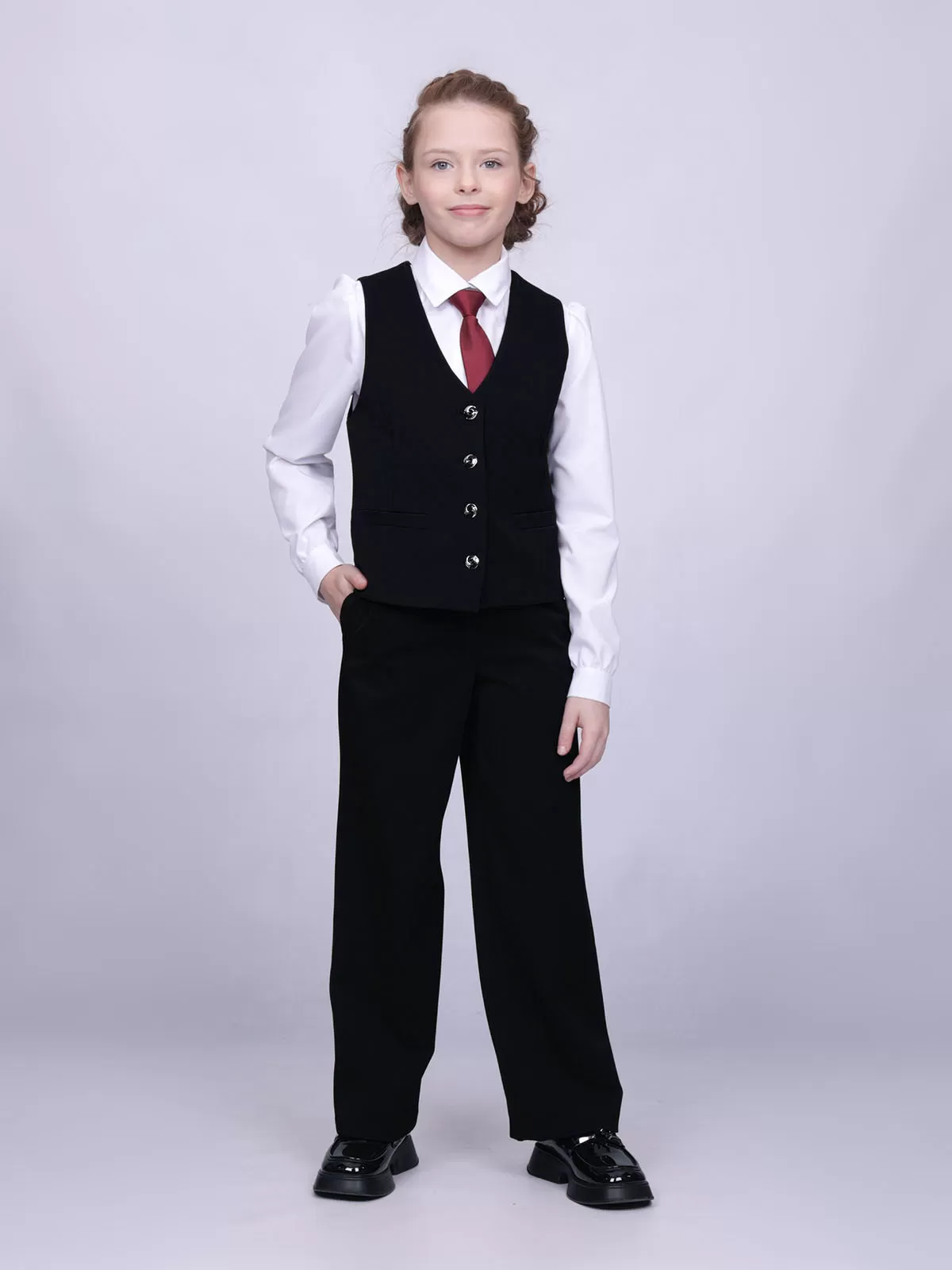 Жилет для девочки Рио ШФ-2243