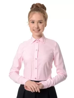 Блузка для девочки Лика (ШФ-1195) розового цвета