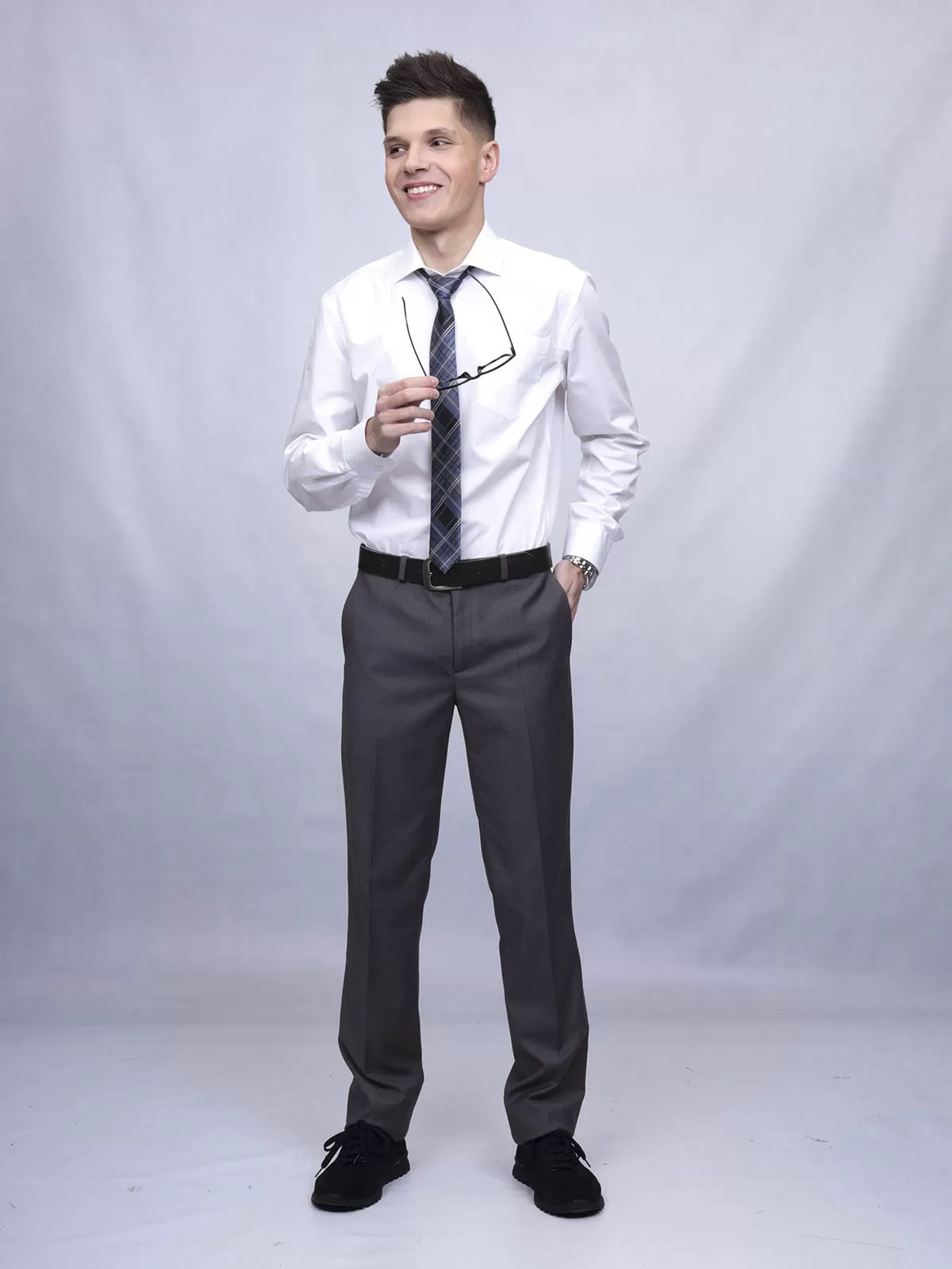 Брюки для мальчикаSlim Fit Престиж (ШФ-951)