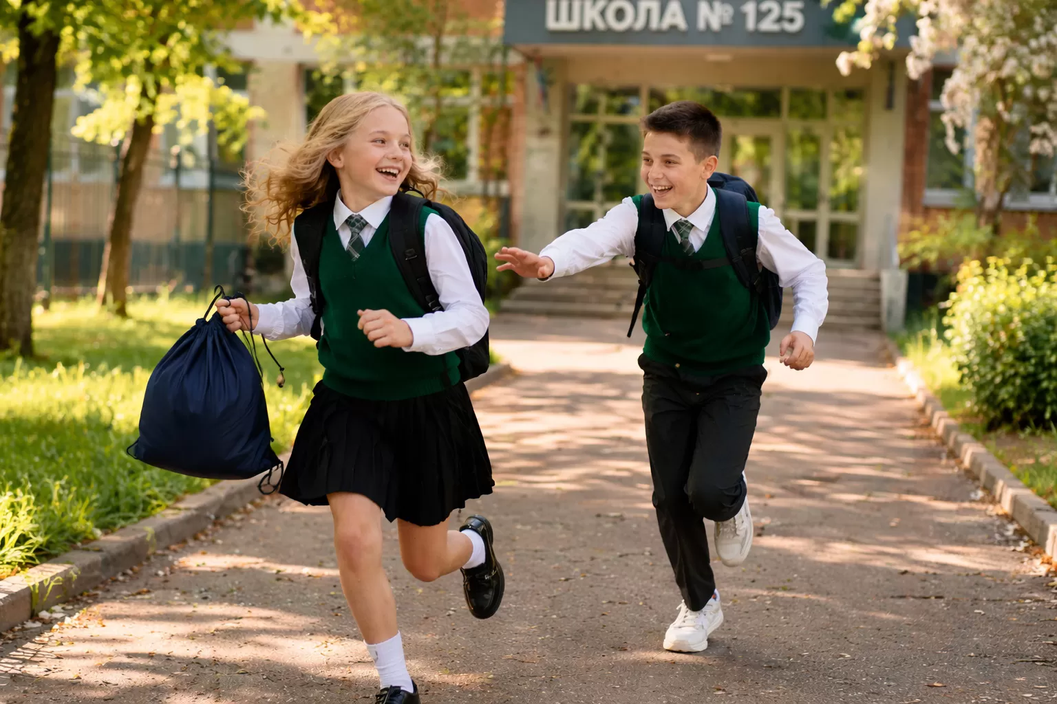 Лекарство от петербургской серости: почему психологи советуют глубокий зеленый для школьной формы