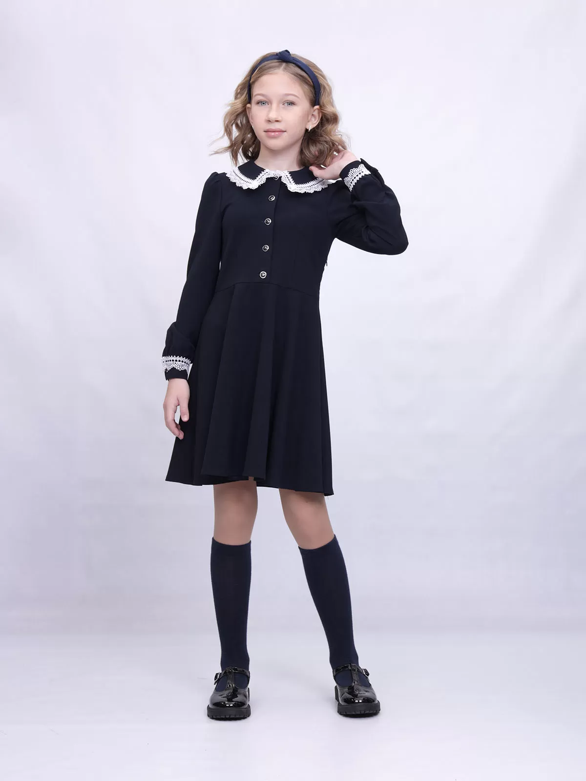 Школьное платье Ностальжи (ШФ-2224)