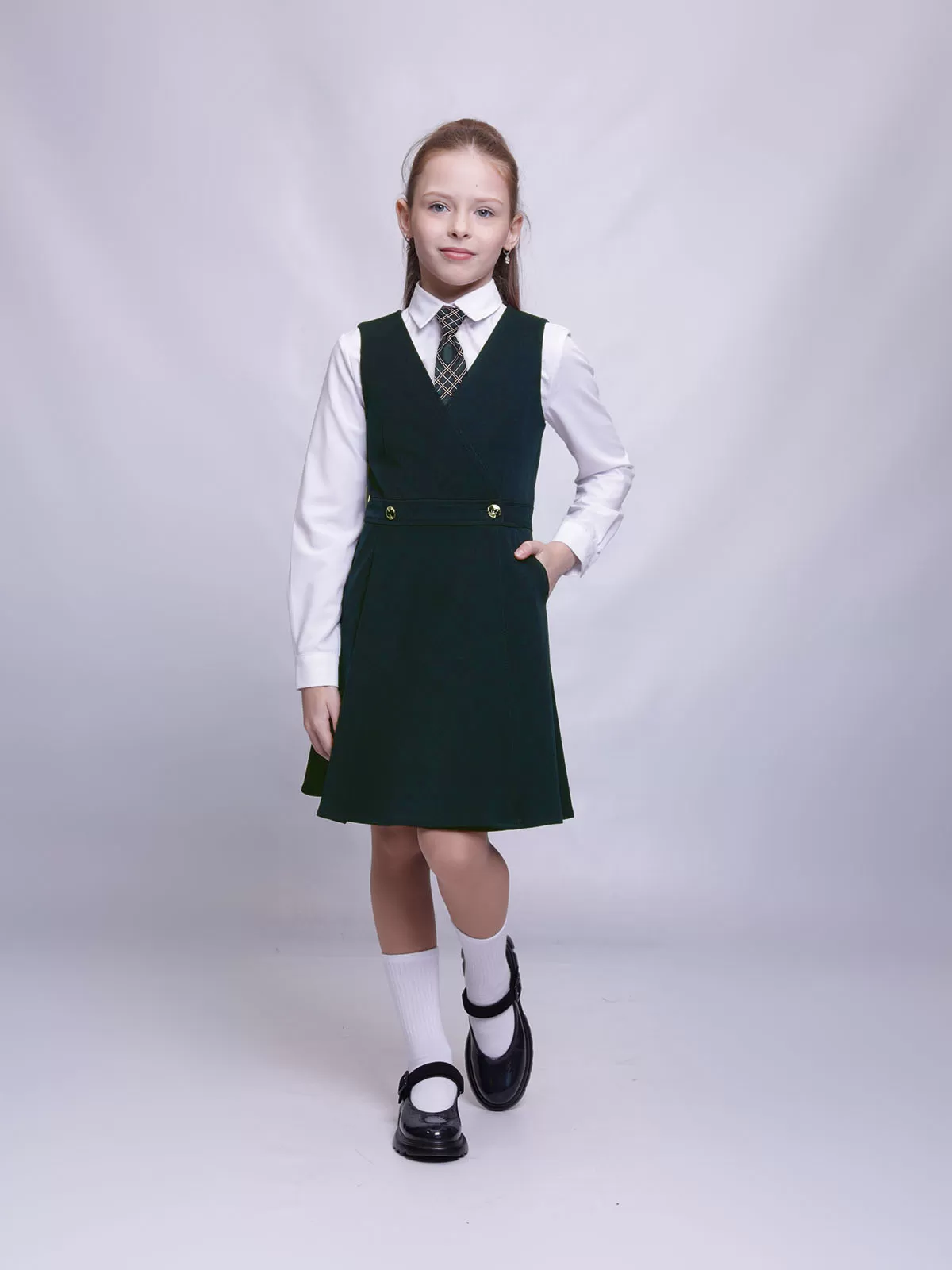 Сарафан ШФ-2341 Рио зеленый  