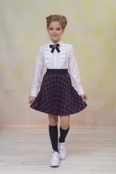 Школьная юбка Рио комби Виктория ШФ-1600