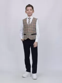 Брюки для мальчика Slim FitЛомоносов (ШФ-953)