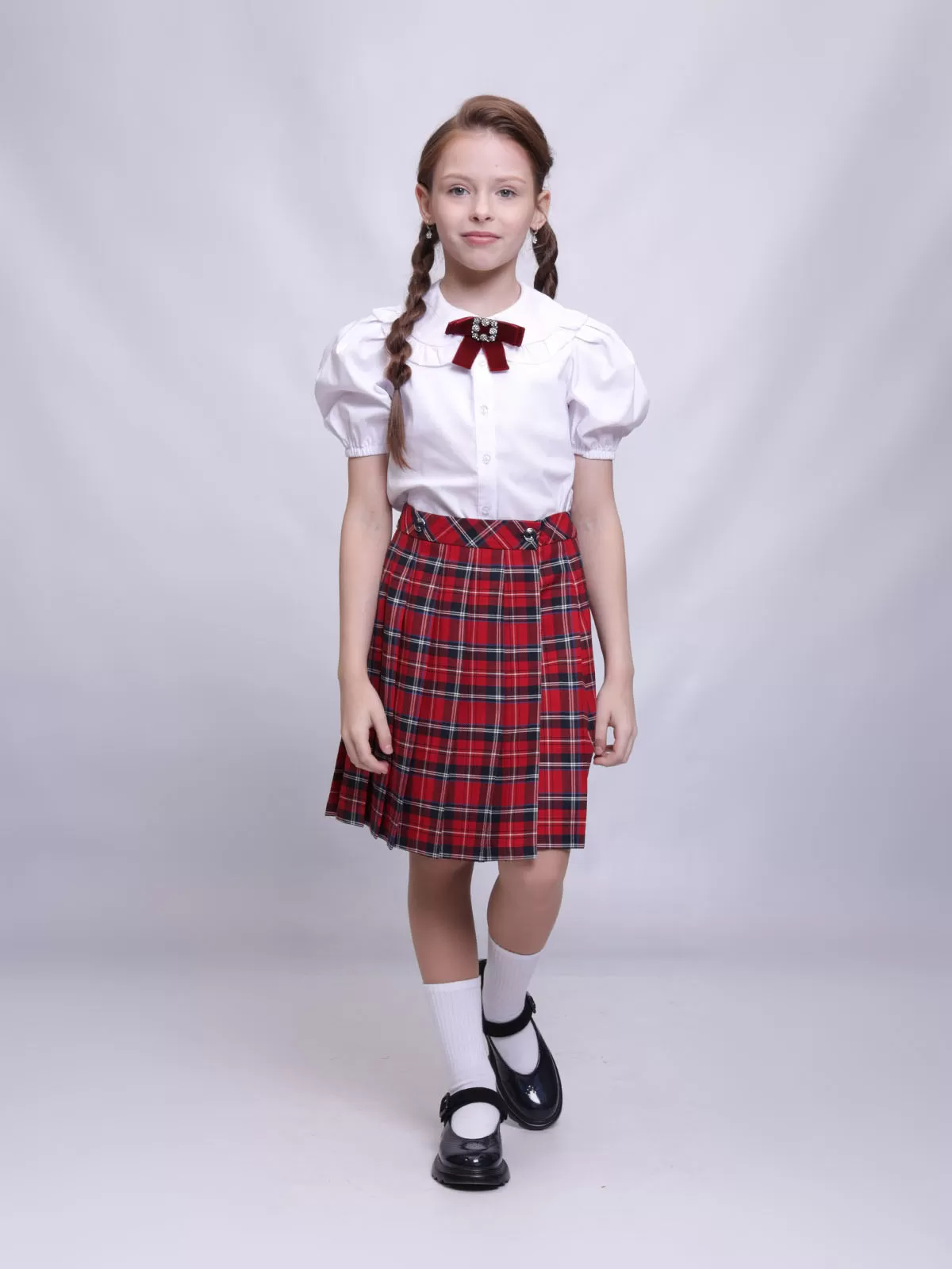 Школьная юбка Рио комби (ШФ-2389)