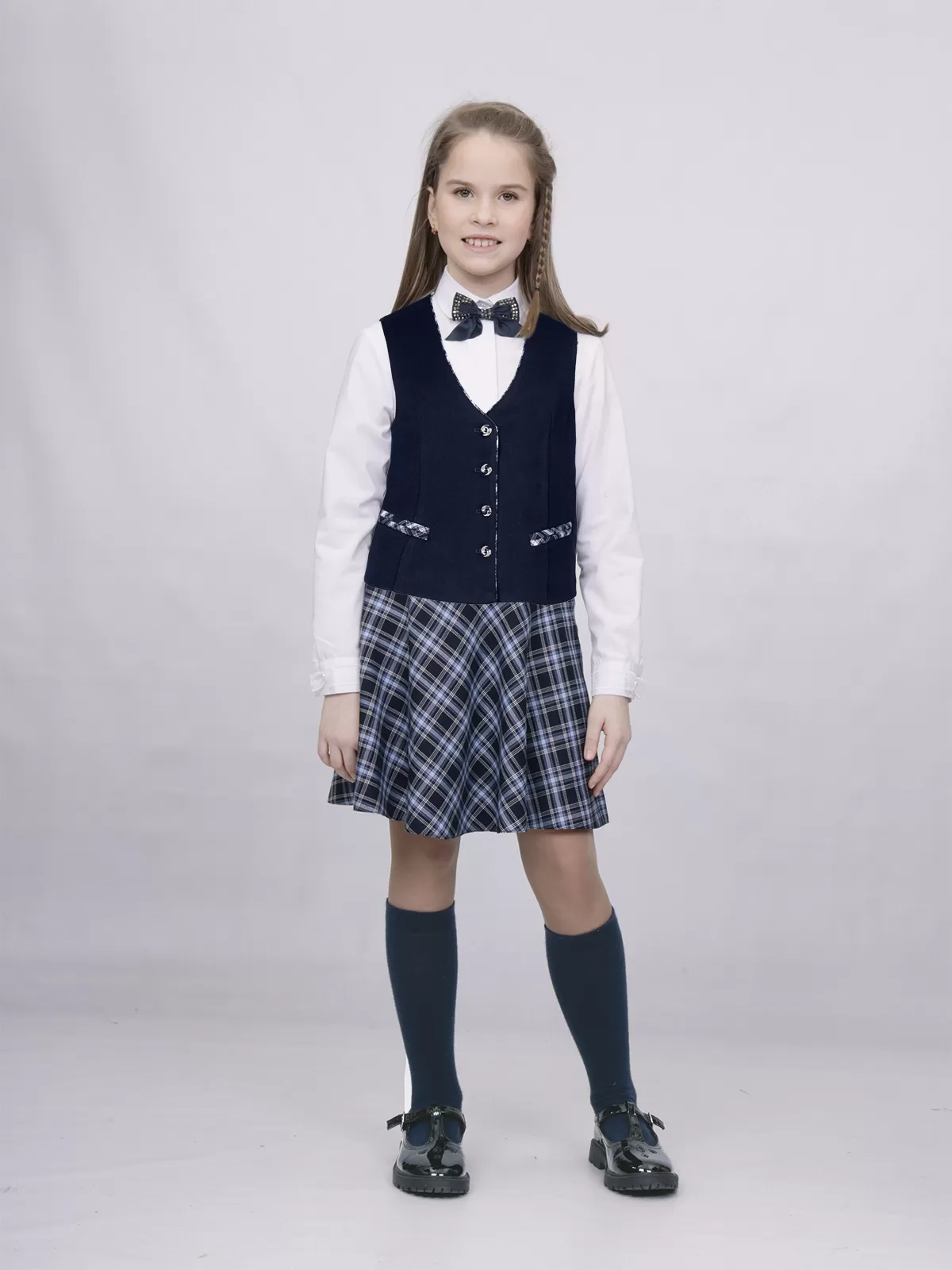 Жилет для девочки Диана (ШФ-2218)