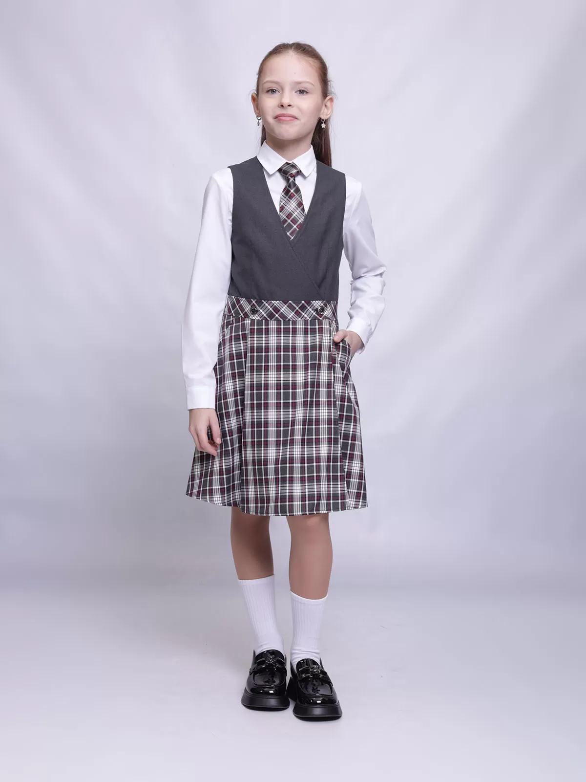 Сарафан для школы Нева (ШФ-2400)