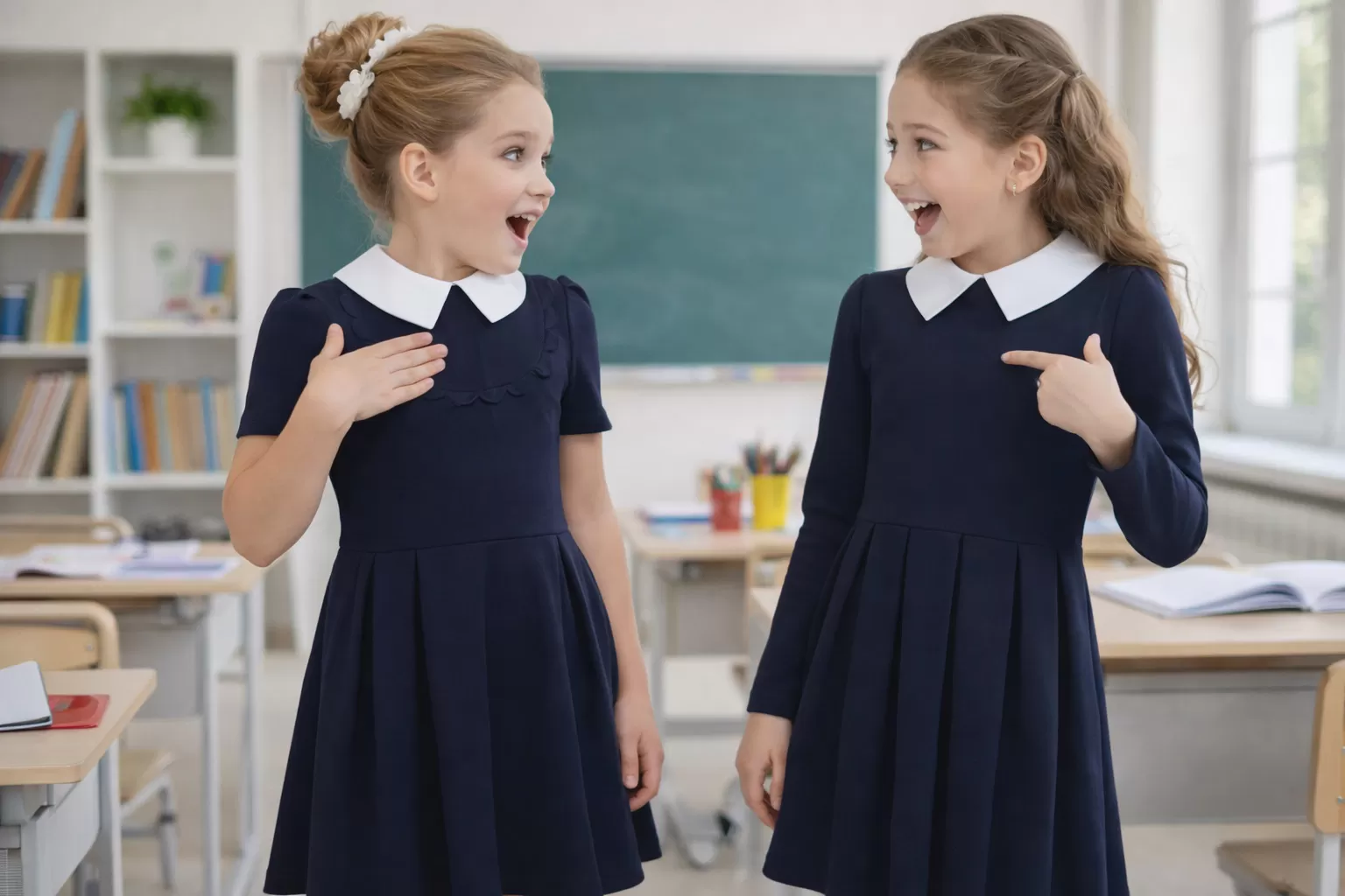 Школьные платья для подростков: какие модели носят в 2026 году Школьные платья для подростков: какие модели носят в 2026 году
