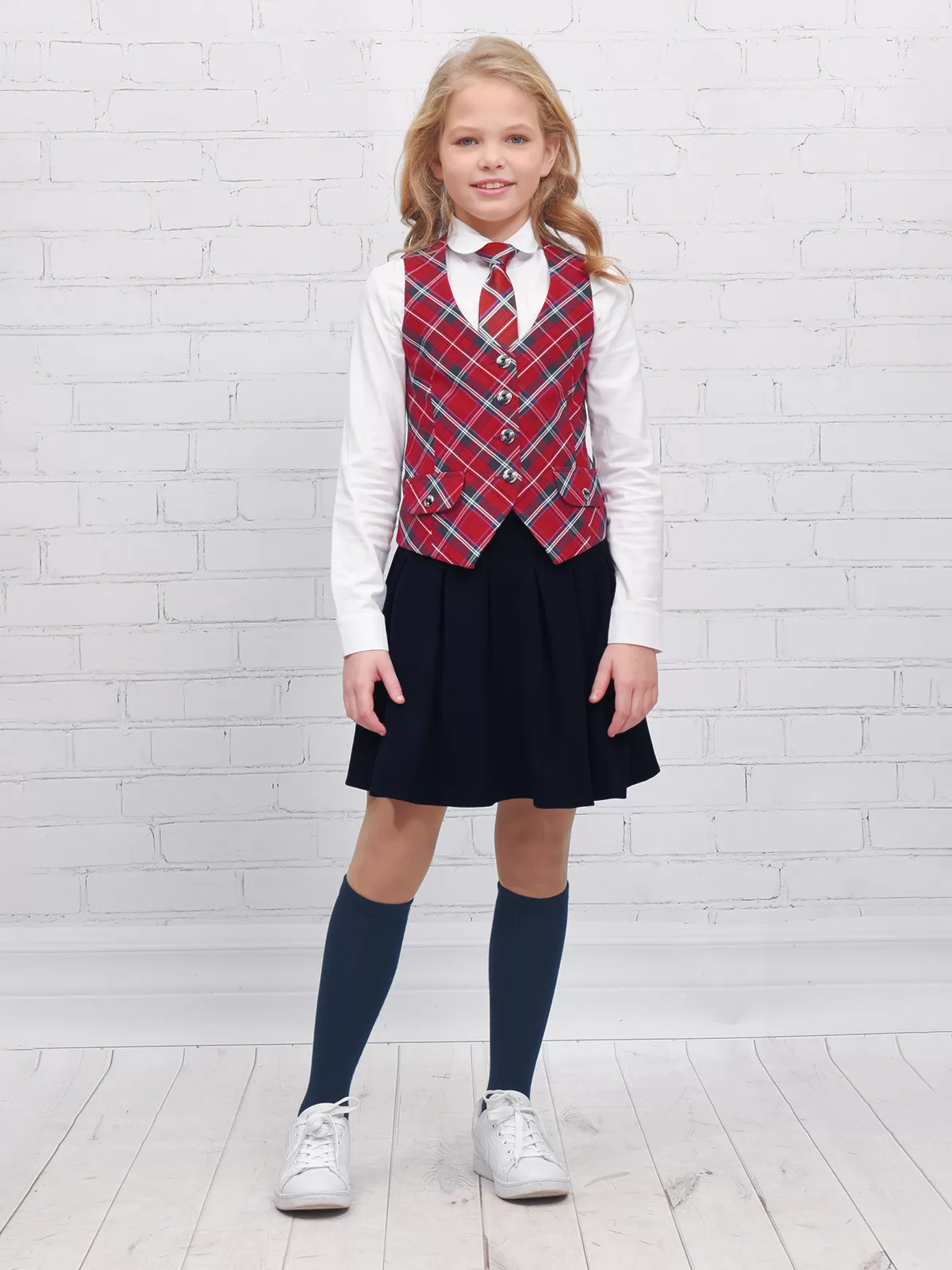 Жилет для девочки Рио комби (ШФ-1119)