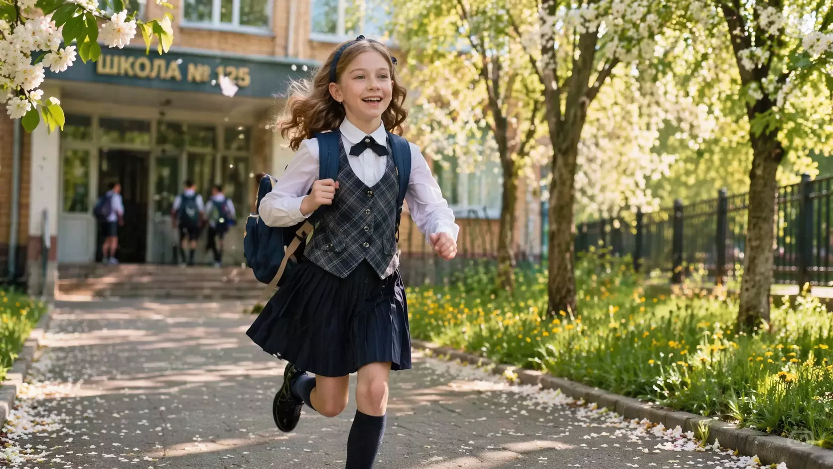 Темно-синий против черного: почему родители в Санкт-Петербурге все чаще выбирают синюю форму