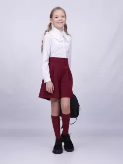 Школьная юбка шорты  Рио (ШФ-2075)