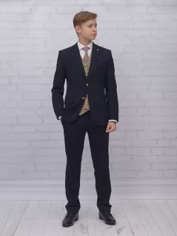 Брюки для мальчика Slim Fit Ломоносов (ШФ-1601)