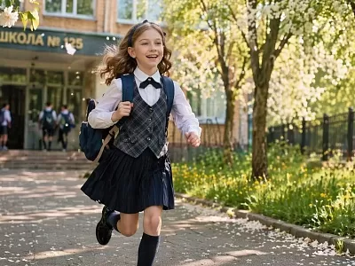 Темно-синий против черного: почему родители в Санкт-Петербурге все чаще выбирают синюю форму